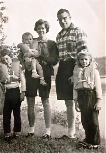 My family in 1962