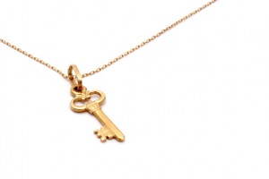 Gold Key Necklace