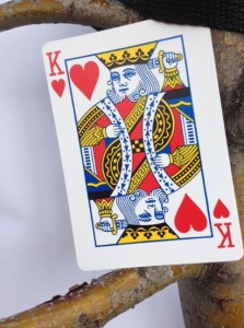 King of Hearts in tree