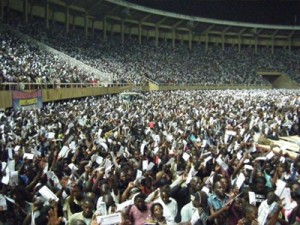 Prayer Meeting in Uganda