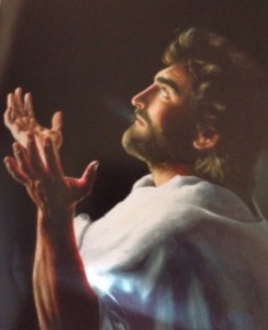 One of Akiane's paintings of Jesus when she was 9