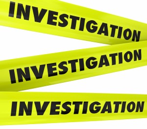 Investigation Word Yellow Crime Scene Police Tape