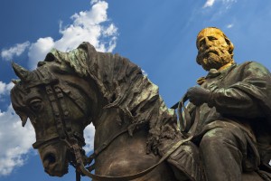 Statue of Giuseppe Garibaldi - Verona Italy