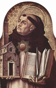Thomas Aquinas by Carlo Crivelli
