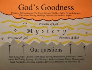 God's goodness is mystery